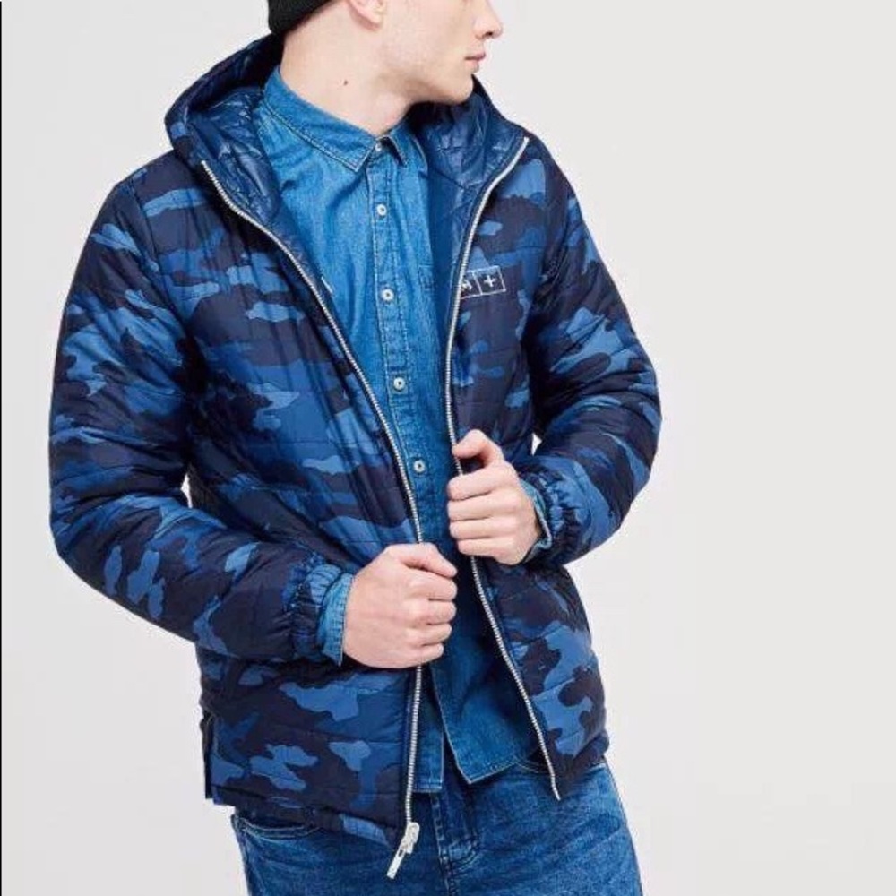 Blue Reversible Jacket - NWT - Picture 3 of 8